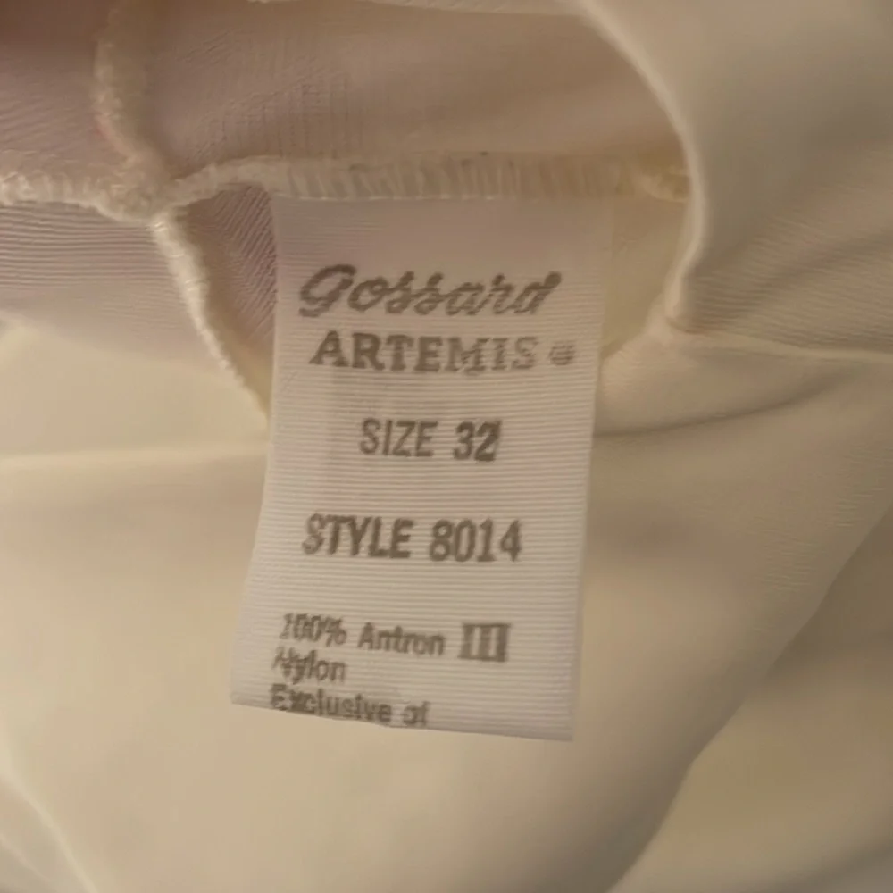 Vintage Gossard Full White Slip 32 - Picture 5 of 5